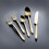 Unbranded Classic Gold Handle Salad Fork 4