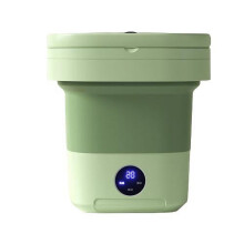 Summer Savings Summer Savings Mini Washing Machine Foldable Bucket Type Laundry Clothes Washer Cleaner Travel