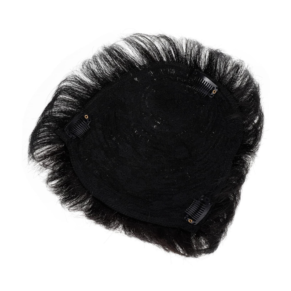 Unisex Men's Hairpiece Human Hair Toupee For Balding Men With Natural Hairline And Breathable Mesh Base