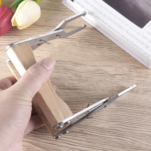 Wood Handle Beekeeping Bee Hive Frame Holder Lifter Capture Clamp Grip Tool 1