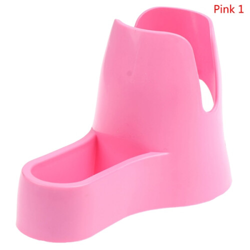 Hamster Water Bottle Small Animals Accessories Automatic Feeding Pink Without kettle