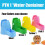 Hamster Water Bottle Small Animals Accessories Automatic Feeding Pink Without kettle 3