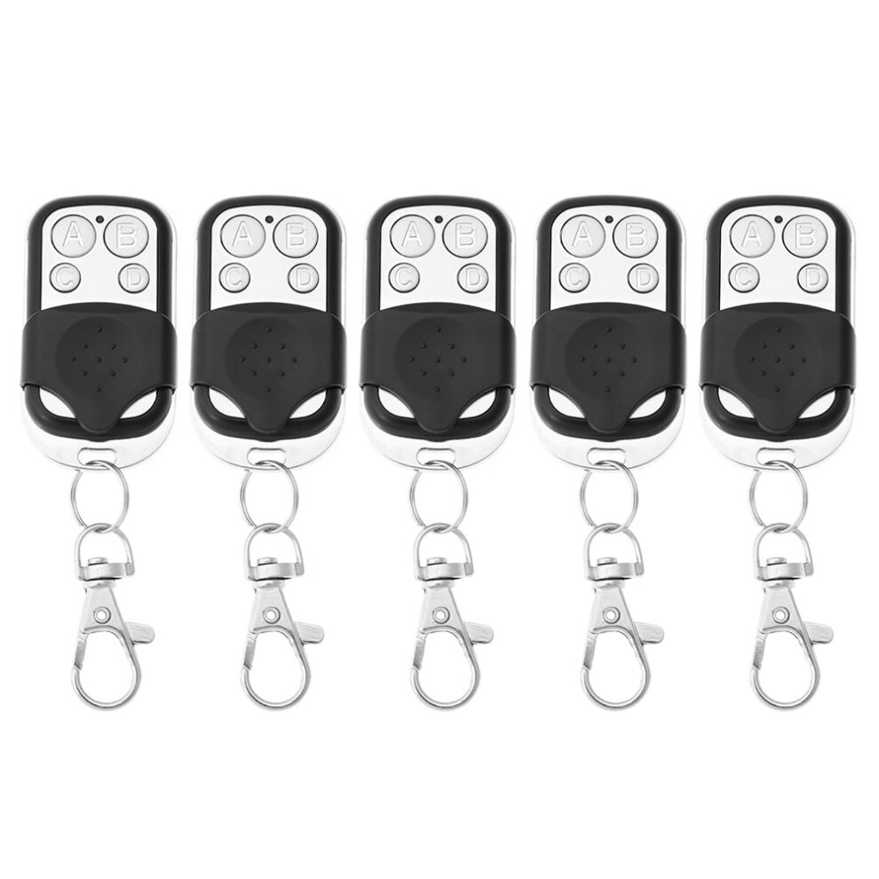 5Pcs 4 Buttons 433Mhz Remote Control Duplicator For Gate Garage Door Opener 9170372844364