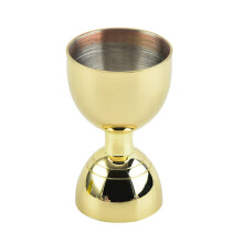 Wine Measuring Cup - Stainless Steel Cocktail Jigger with Scale - Precision Wine Pouring Tool for Kitchen and Bar