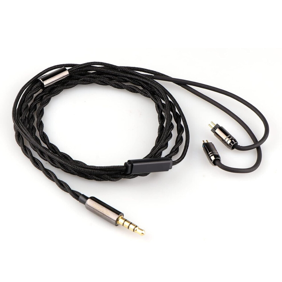 Linsoul Tripowin Zombur 4N High Purity Ofc Oxygen Free Cable Hifi Iem Cable With Rophone, Cotton Yarn Outer Layer 9170372845781