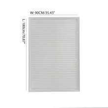 Big Save! Pleated Paper Shades Room Darkening Window Blinds (Magic Sticker Style)