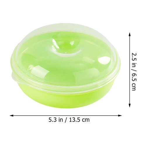 2pcs Bread Box Plastic Bread Container Fresh Keeping Bread Box Sandwich Storage Box 2
