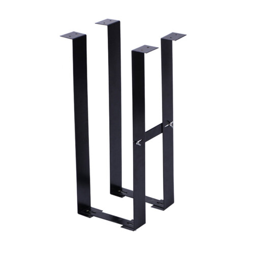1 Set PC Mount Carbon Steel Adjustable Under Desk Computer Tower Mount Supply
