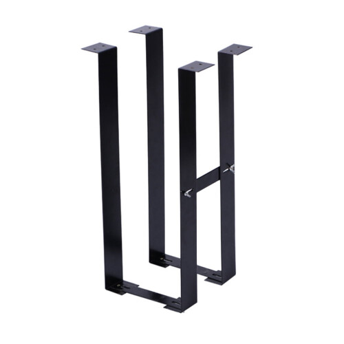 1 Set PC Mount Carbon Steel Adjustable Under Desk Computer Tower Mount Supply 1