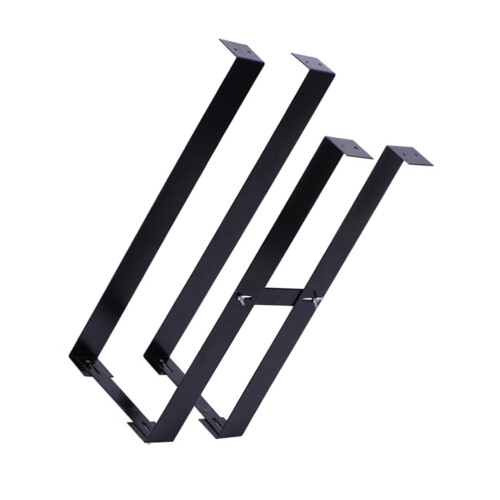 1 Set PC Mount Carbon Steel Adjustable Under Desk Computer Tower Mount Supply 2