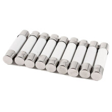 10 pcs 250V 30A 6x30mm Cylindrical Ceramic Tube Fuses Link