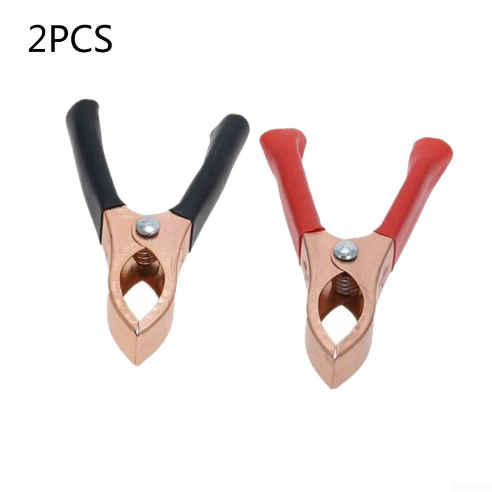30A Car Alligator Clips Battery Clamps Crocodile Clip Aligator Clips 70Mm 9165521391745