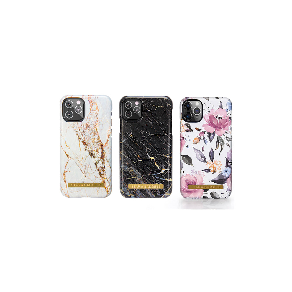 Compatible With Iphone 11 Pro - Case / Protection / Flowers / Marble White 9165521393121