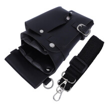 Barber Scissor Pouch Leather Hairdresser Tool Belt with MultiPocket Organization and Quick Access