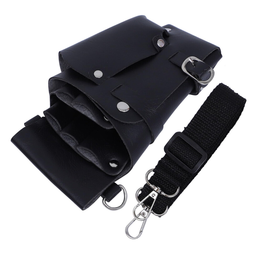 Barber Scissor Pouch Leather Hairdresser Tool Belt With Multipocket Organization And Quick Access 9113335447998