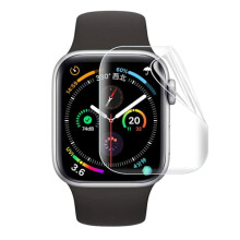 Full Coverage Screen Protector compatible with Apple Watchwith Apple Watch 4/5 Display Protector 44mm Transparent