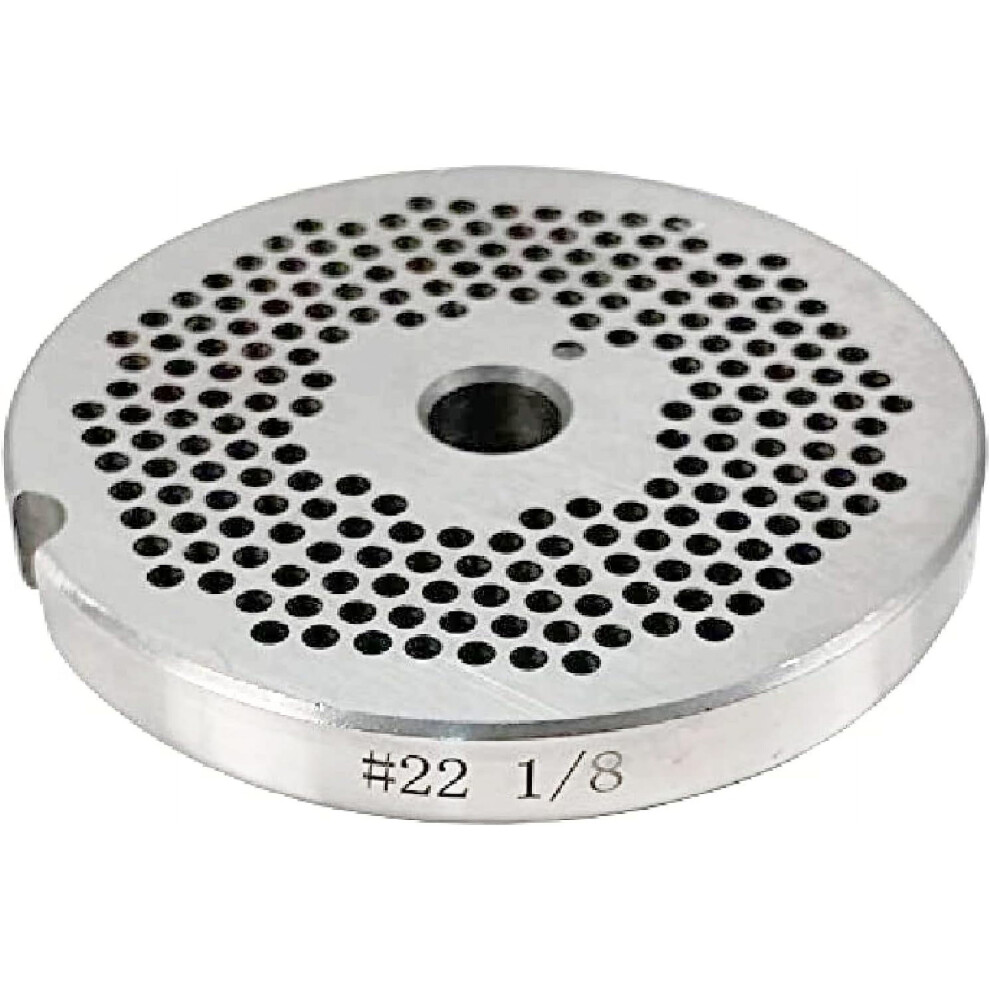 1/8 (3.175 Mm) Fine Grind Reversible Meat Grinder Plate - 9165521393893