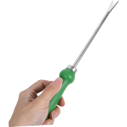 Weed Puller Tool with Ergonomic Grip and Sharp Tip for Garden and Lawn Dandelion Removal 2