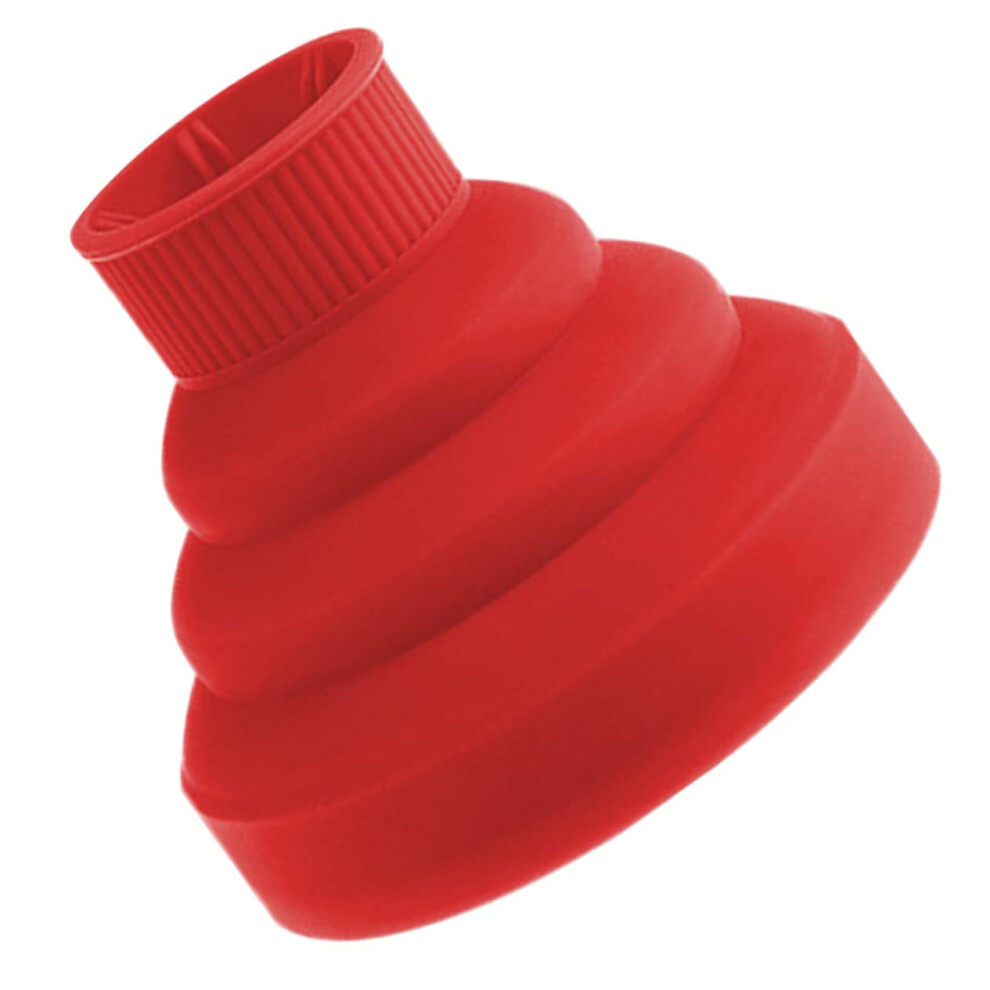 Collapsible Hair Dryer Diffuser Silicone Attachment for Curly Wavy Hair with Even Heat Distribution