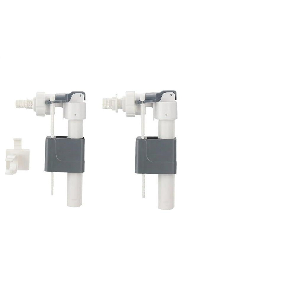 Inwall Toilet Tank Inlet Valve G1/2 G3/8 White Plastic Spacesaving Design For Modern Toilets 9455672618960