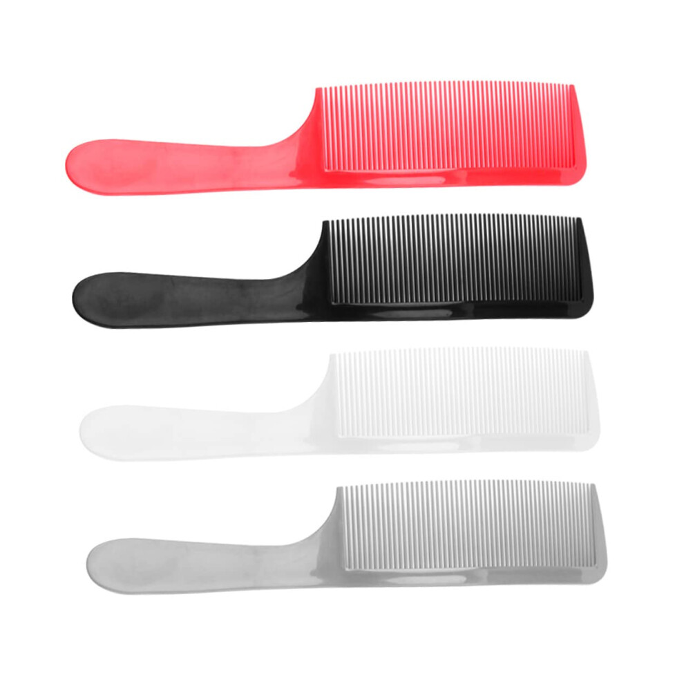 4pcs Fine Tooth Barber Comb for Men Hair Cutting and Styling with Precision Parting
