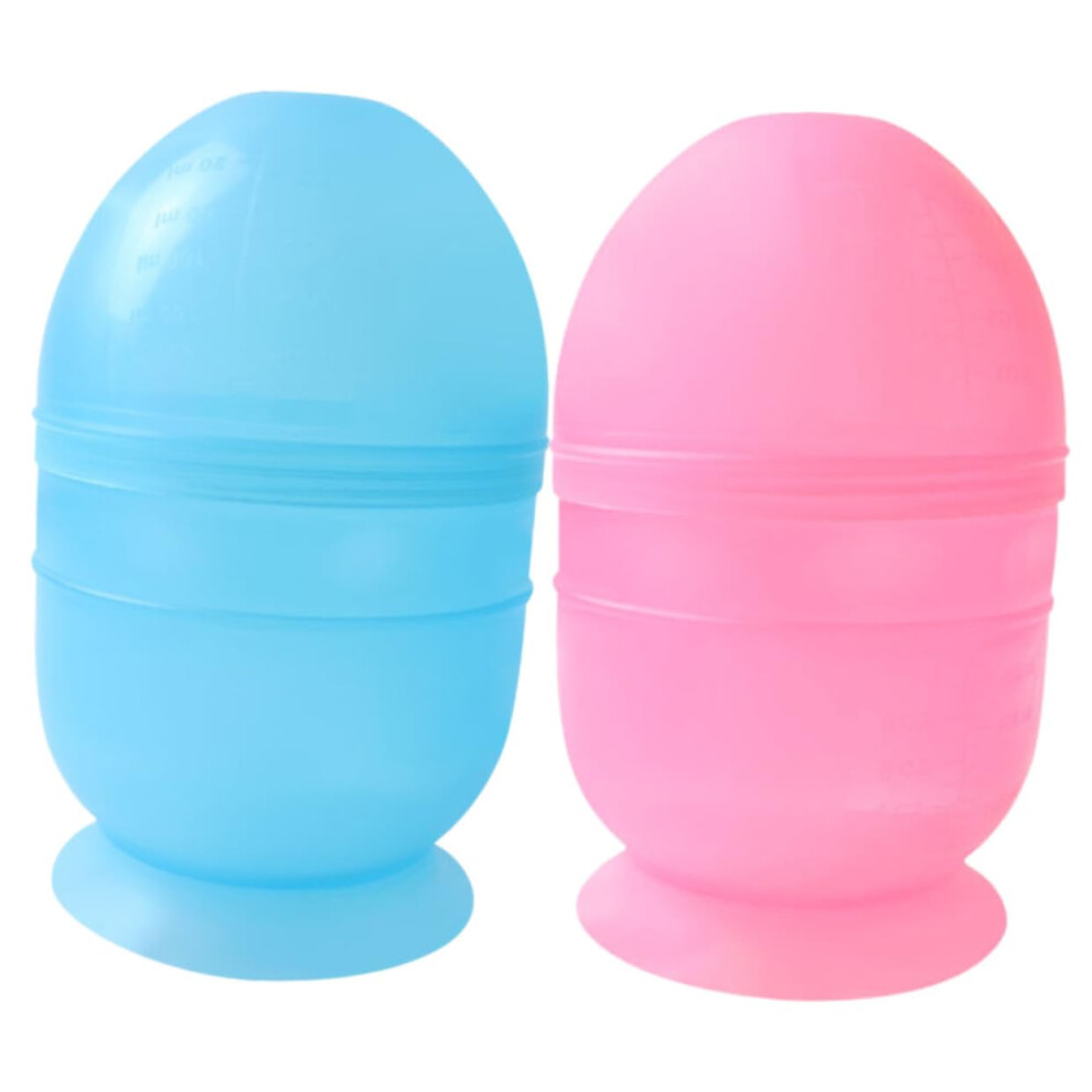 2Pcs Hair Dye Mixing Bowl with Measurements and Shaker Cup for Salon and Home Easy to Clean