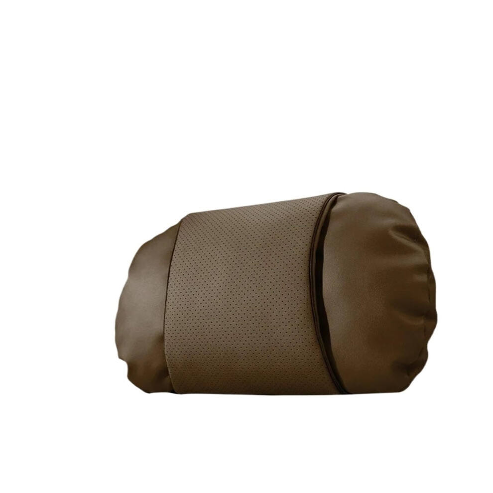 Car Neck Pillow And Lumbar Support Cushion, Ergonomic Adjustable Soft Suede Headrest For Car 40X40cm 9455672619820