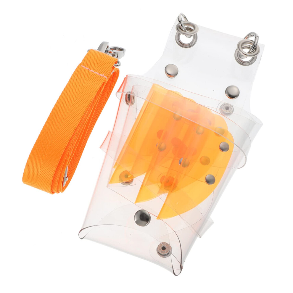 Hairdressing Scissor Pouch with Transparent PVC, Protects Blades,  Capacity Barber Tool Bag