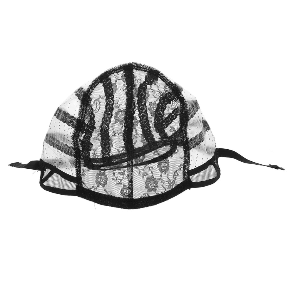 Mesh Wig Cap for Wig Making with Adjustable Elastic Band and Breathable Net Fabric