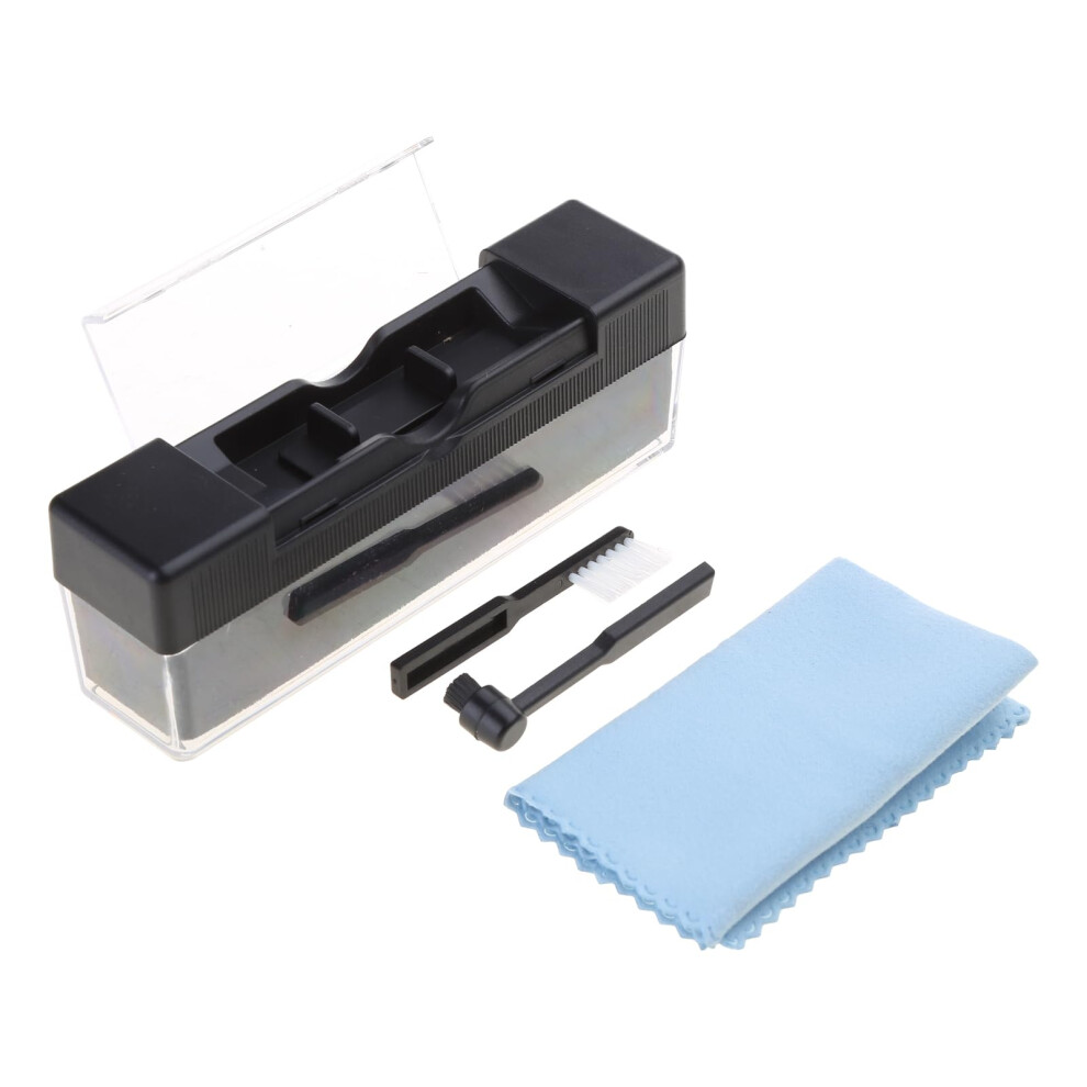 Record Cleaning Kit For Vinyl With Brushes, Static Reduction And Scratch Groove Care 9053599965367