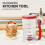 1pc Pancake Cupcake Batter Dispenser - Collapsible Separator for Perfect Baking 1