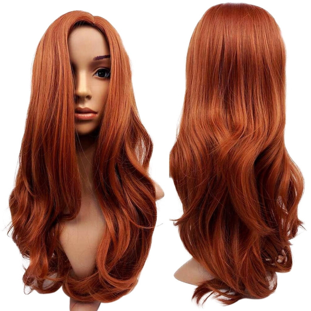 Unisex Hair Wigs For Women Curly Hair Synthetic Long Wavy 63Cm Party Long Wig Womens Girls Sexy Curls Wigs Wig Lace Front Wigs Human Hair