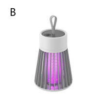 Electric Fly Trap Mosquito Insect Killer LED Light Trap Pest Control Lamp Grey