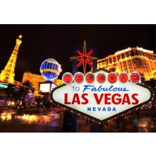 CUSTOM Welcome To Las Vegas Photography Backdrop City Banner Casino Night Party Decor