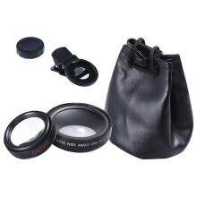 0.45X 49UV Camera Multifunctional Macro HD Mobile Phone Lens Portable Universal Clip 37MM Durable 2 In 1 Super Wide Angle