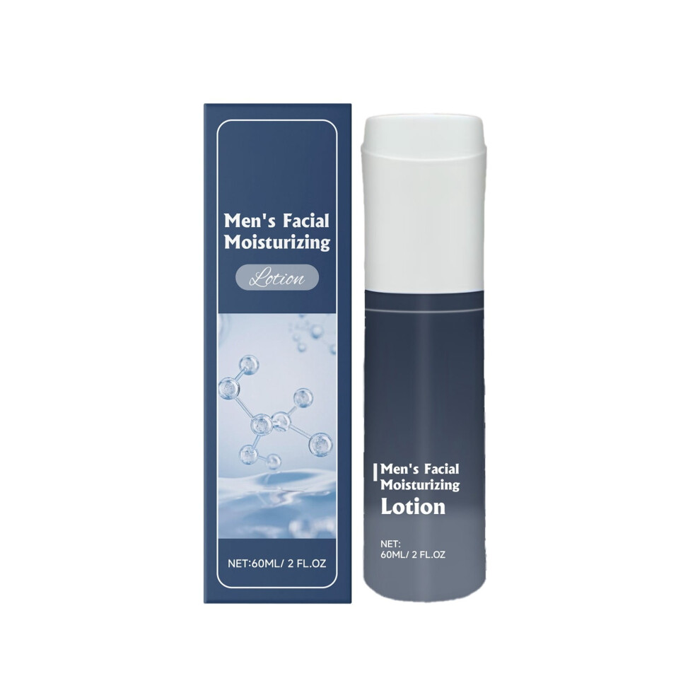 Men's Facial Moisturizing Lotion Fades Fine Lines Reduces Eye Bags Tightens Skin Lasting Moisturizing Improves Dryness 60ML