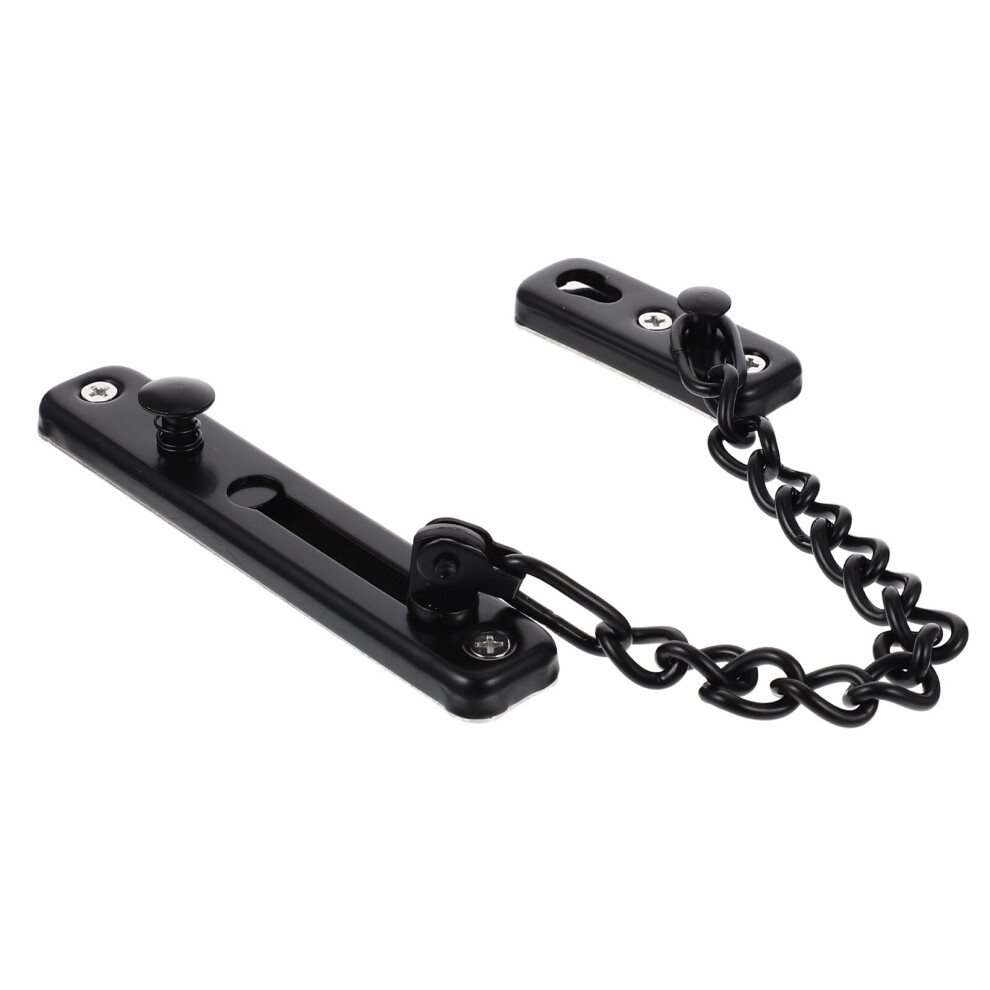 Stainless Steel Chain Door Lock Punch Free Security Chain Lock For Inside Door 9180479509738