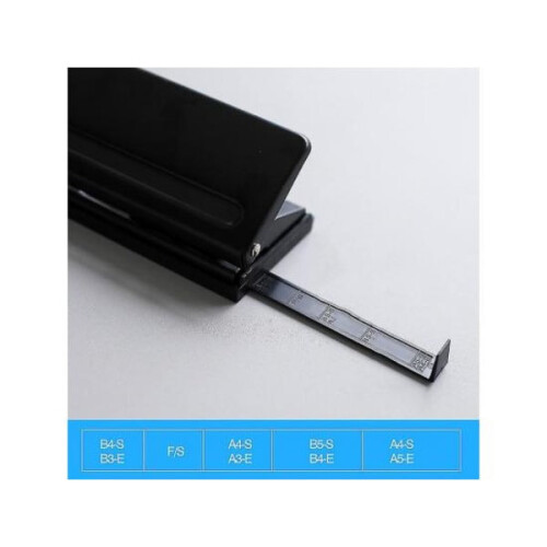 Adjustable 6-hole punch for A5 size, 6-ring binders-XF33- 2