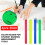 4pcs Advertising Ruler 30cm Color Plastic Ruler For Drawing Tool 4