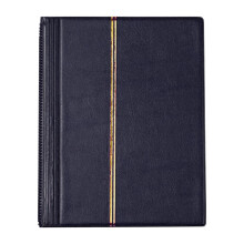chidgrass Stamp Album 10 Sheet (20 Page) Supplies Display Holder Friends Collector Blue