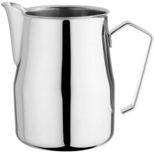 Stainless Steel Europa Professional Milk Pitcher/Jug 11.8 Fluid Ounce