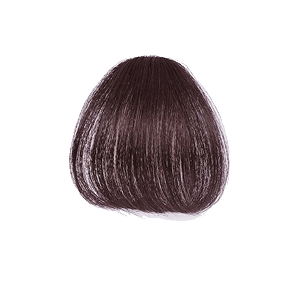 Unisex Happydeer Fashion Women Fiber Synthetic Hair Clip On Air Bangs Hairpiece Front Fake Wigs