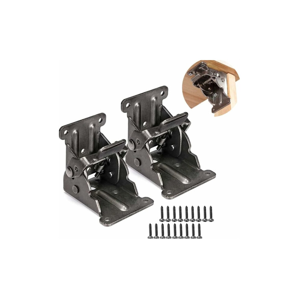 Self-Locking Hinges, Folding Support Leg Fittings, Corner Reinforcement For Folding Legs, Folding Workbench 9557311195778