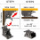 Self-locking hinges, folding support leg fittings, corner reinforcement for folding legs, folding workbench 4