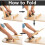 Self-locking hinges, folding support leg fittings, corner reinforcement for folding legs, folding workbench 3