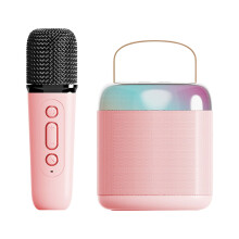 Quinlirra 50% off Portable Home Bluetooth Speaker, Wireless Karaoke Sound Microphone, Outdoor Singing, Small Home Ktv
