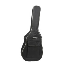 STARTIST Guitar Bag Backpack Large Pockets, Portable 5mm Thick Padding Guitar Gig Bag Double Straps for Capo Tuner Strings Music files black