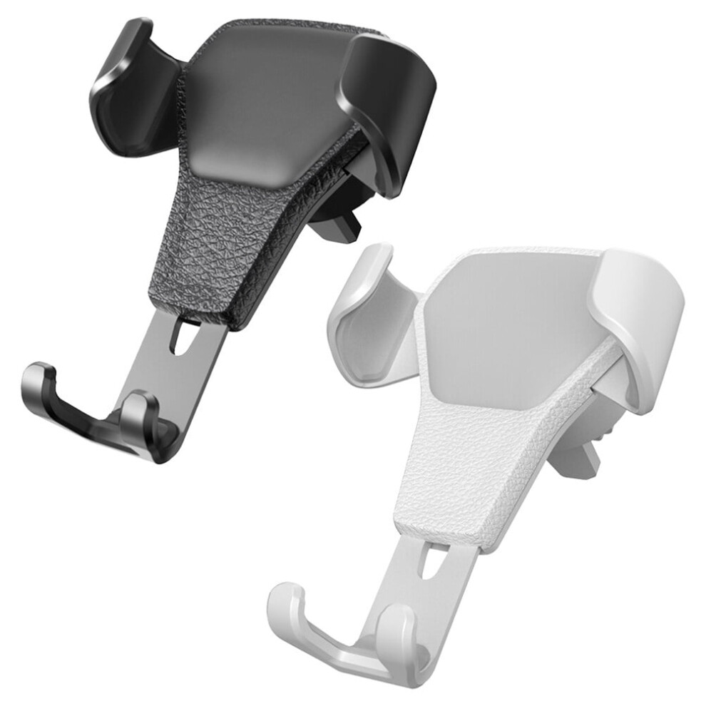 2Pcs Car Air Vent Gravity Phone Bracket Creative Navigator Holder For Car Vehicle 9557311703751