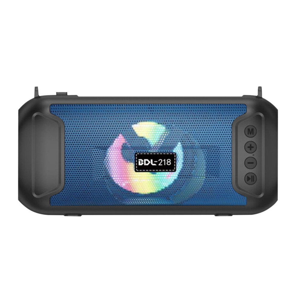 Paveos Tooth Speaker With 1200Mah Power Bank, Mighty Sound & Bass, Portable With Handle, Compatible With Home/Outdoor Use, Blue 9557311704246