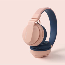 Quinlirra Back to School Headworn Bluetooth Headphones 5.0 Wireless Classroom Card Large Battery Capacity Children's Earphones